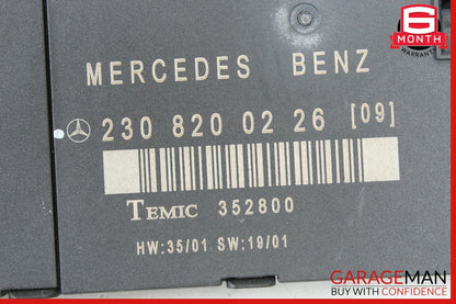 03-08 Mercedes R230 SL500 SL550 SL65 AMG Front Right Side Door Control Module
