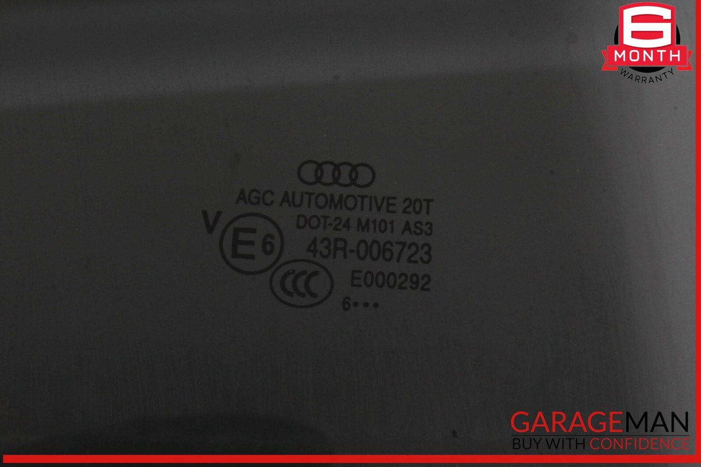 15-18 Audi Q3 Quattro Rear Right Passenger Side Door Window Glass OEM