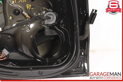 12-18 Audi A7 RS7 S7 Rear Left Driver Side Door Shell Panel Black OEM