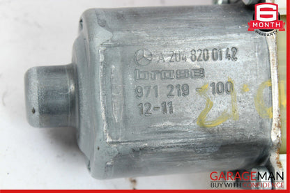 08-15 Mercedes W204 C250 C350 Front Left Door Window Regulator Motor Unit OEM