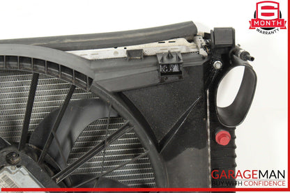 03-06 Mercedes R230 SL500 Engine Motor Cooling Radiator Fan Shroud A/C Condenser