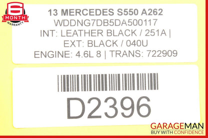 07-13 Mercedes W221 S550 CL550 Electronic Parking Button Switch Q07 OEM