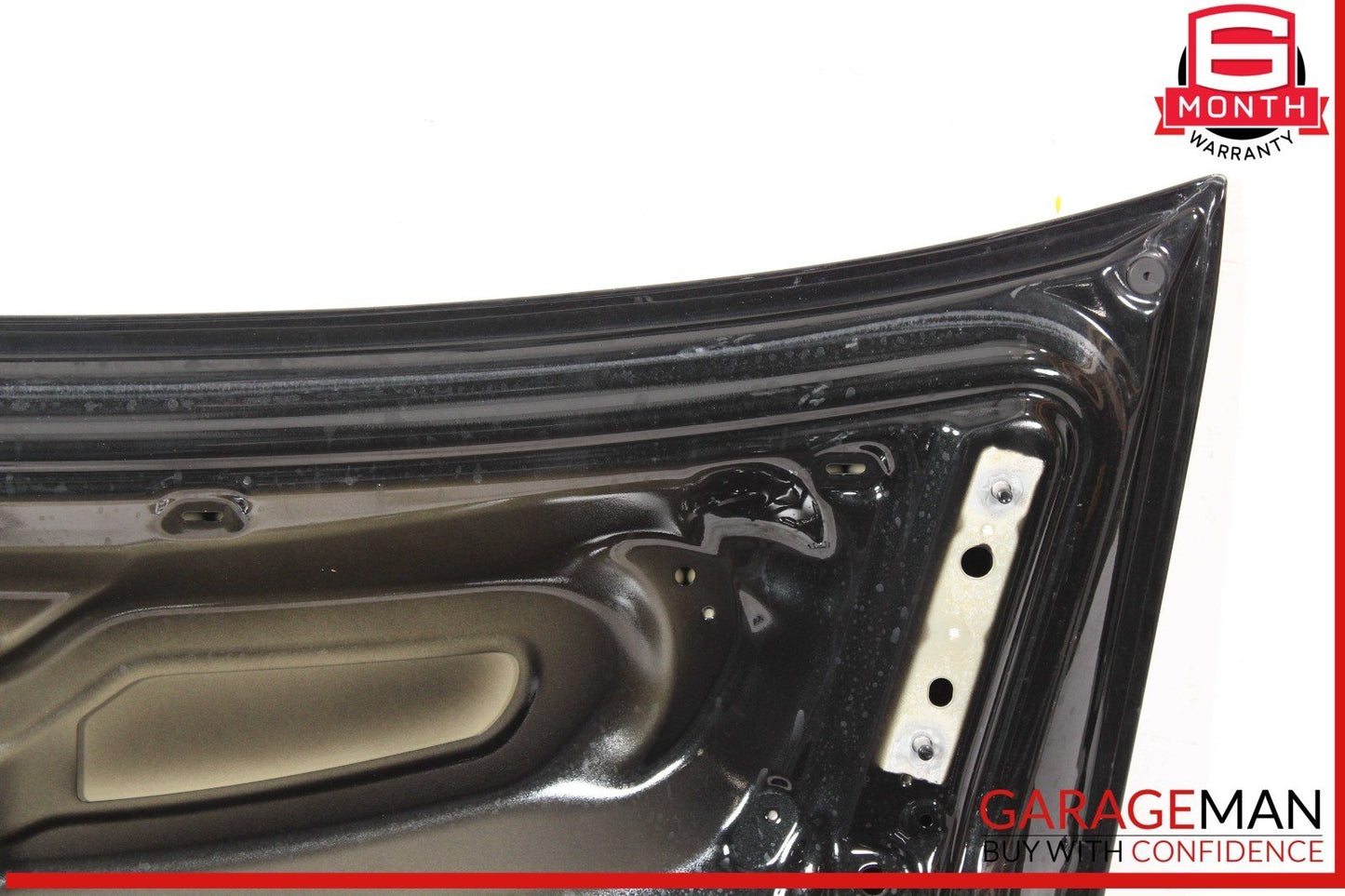 12-18 Audi A6 Rear Trunk Lid Deck Shell Panel Black OEM