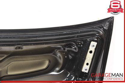 12-18 Audi A6 Rear Trunk Lid Deck Shell Panel Black OEM