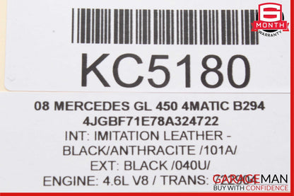 06-13 Mercedes R350 GL450 ML450 Head Light Headlight Control Switch Module Unit