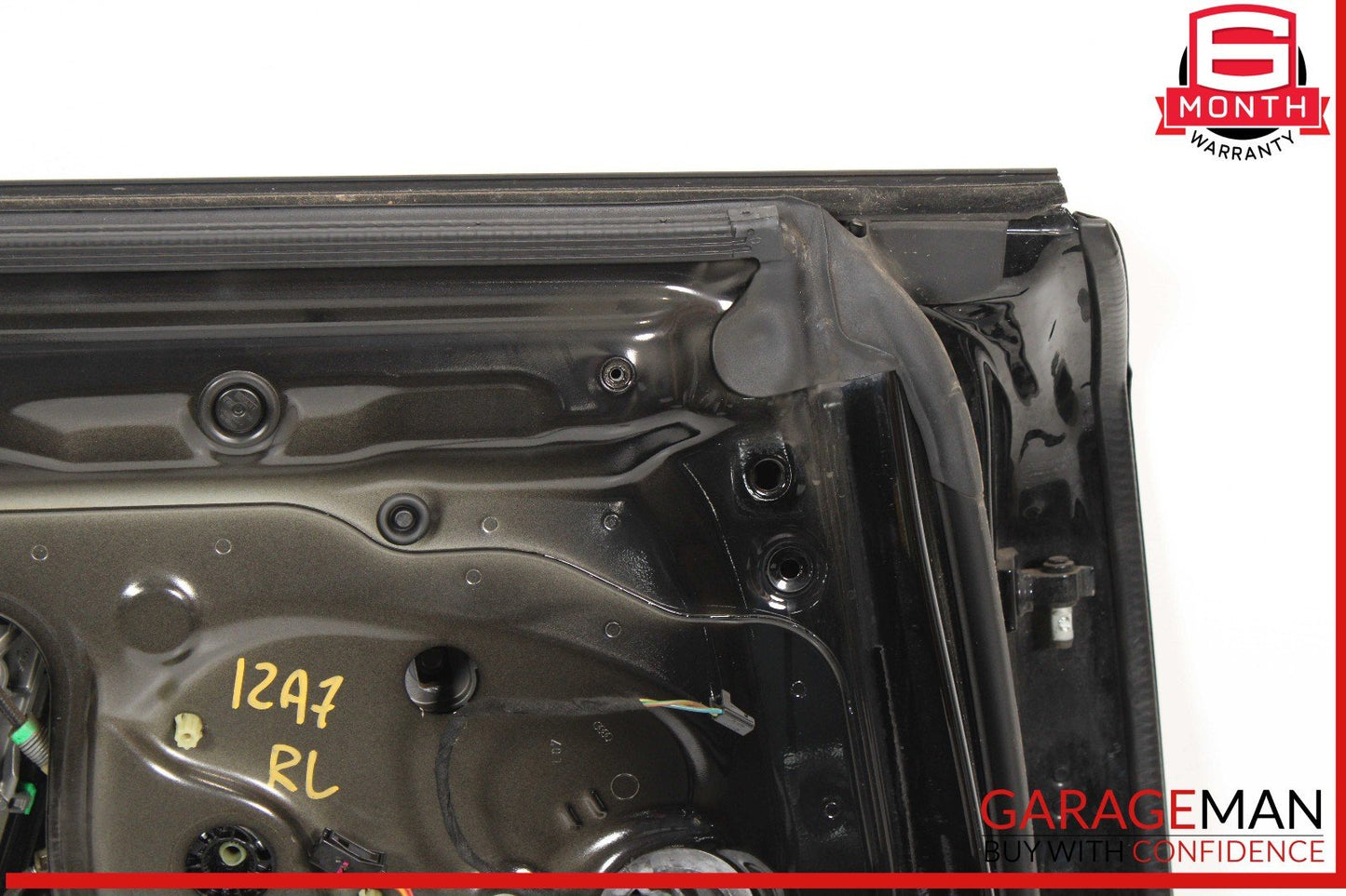 12-18 Audi A7 RS7 S7 Rear Left Driver Side Door Shell Panel Black OEM