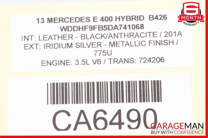 10-16 Mercedes W212 E400 Front Left Side Suspension Wishbone Control Arm OEM