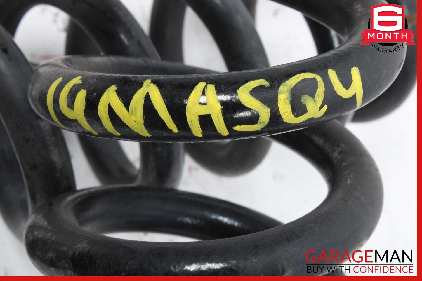 14-17 Maserati Ghibli Rear Right & Left Suspension Coil Spring Absorber Set OEM