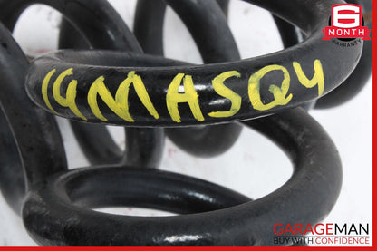 14-17 Maserati Ghibli Rear Right & Left Suspension Coil Spring Absorber Set OEM