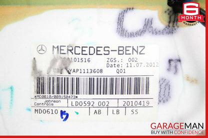 12-14 Mercedes W218 CLS550 Top Upper Seat Cushion Front Left Side OEM