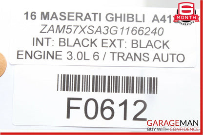 14-17 Maserati Ghibli Voltage Stabilizer Power Inverter Control Module Unit OEM