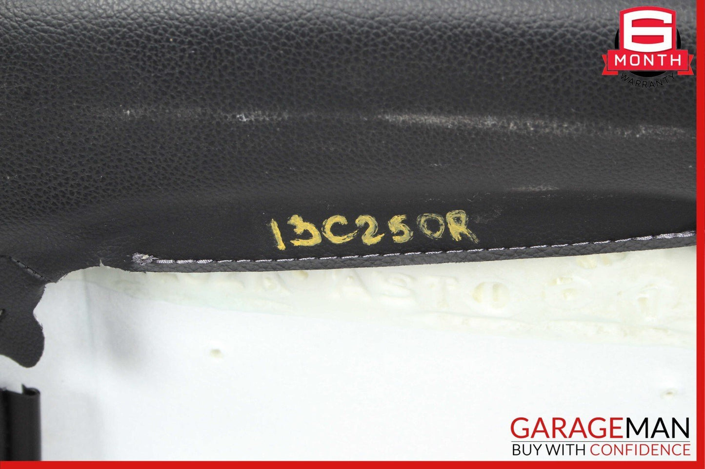 08-14 Mercedes W204 C250 C300 Sedan Front Right Upper Seat Cushion Anthracite