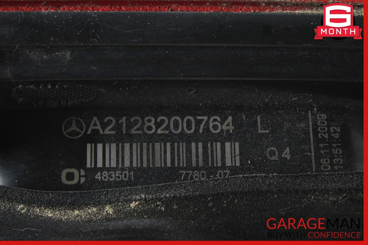 10-13 Mercedes W212 E250 E350 Sedan Rear Left Driver Side Inner Tail Light Lamp