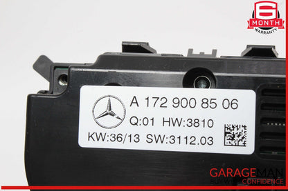 13-16 Mercedes R172 SLK250 SLK350 SLK300 AC A/C Heater Climate Control Module