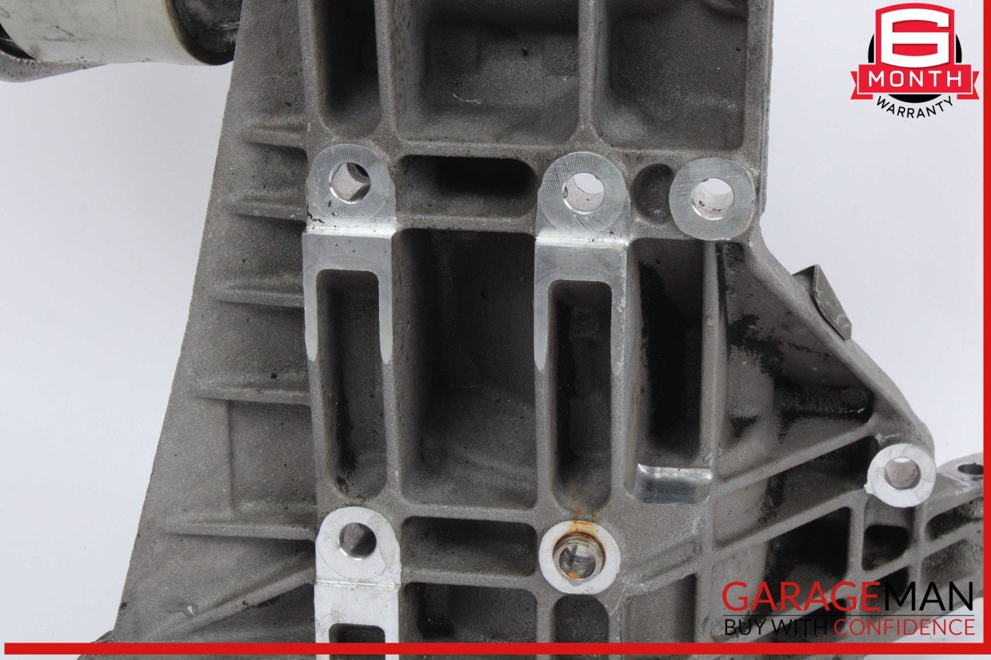 03-06 Porsche Cayenne S 955 Engine Left Side Mount Bracket w/ Motor