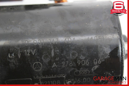 11-23 Mercedes W221 S63 GLE63 C63 CL63 AMG Bosch Engine Starter Motor Unit