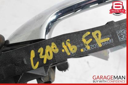 15-20 Mercedes W205 C350e C63 AMG Right Keyless Go Exterior Door Handle Silver