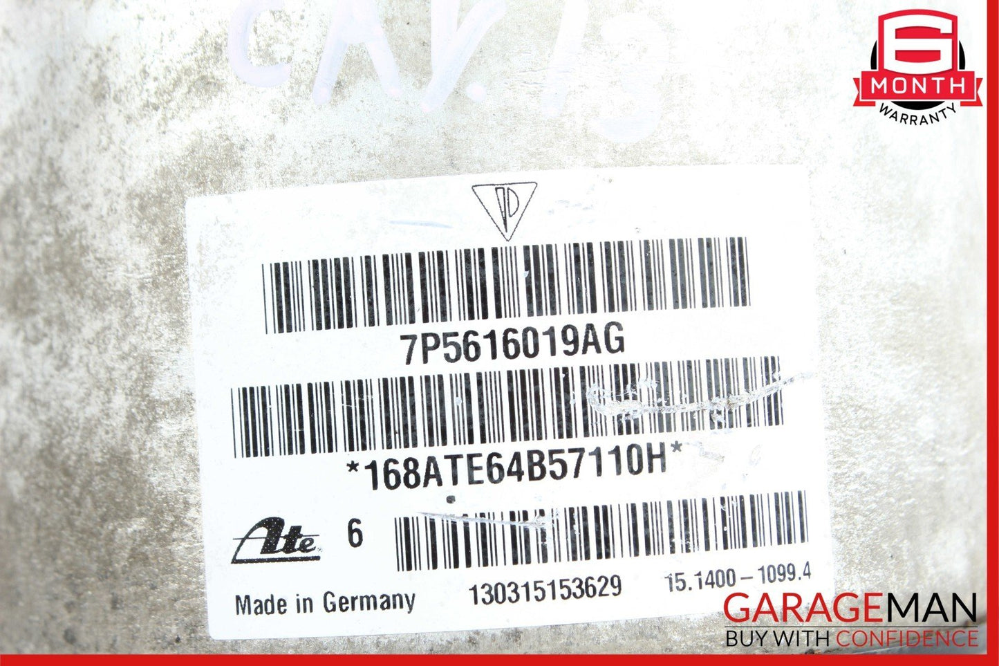 11-17 Porsche Cayenne 958 S Rear Left Side Shock Absorber Air Airmatic Strut