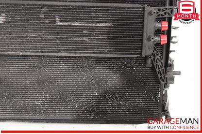 14-22 Maserati Ghibli Quattroporte Water Cooling Radiator A/C Condenser Assy OEM