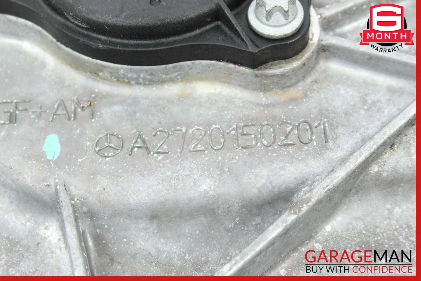 05-13 Mercedes W221 S550 Front Left Side Engine Timing Chain Cover Plate OEM