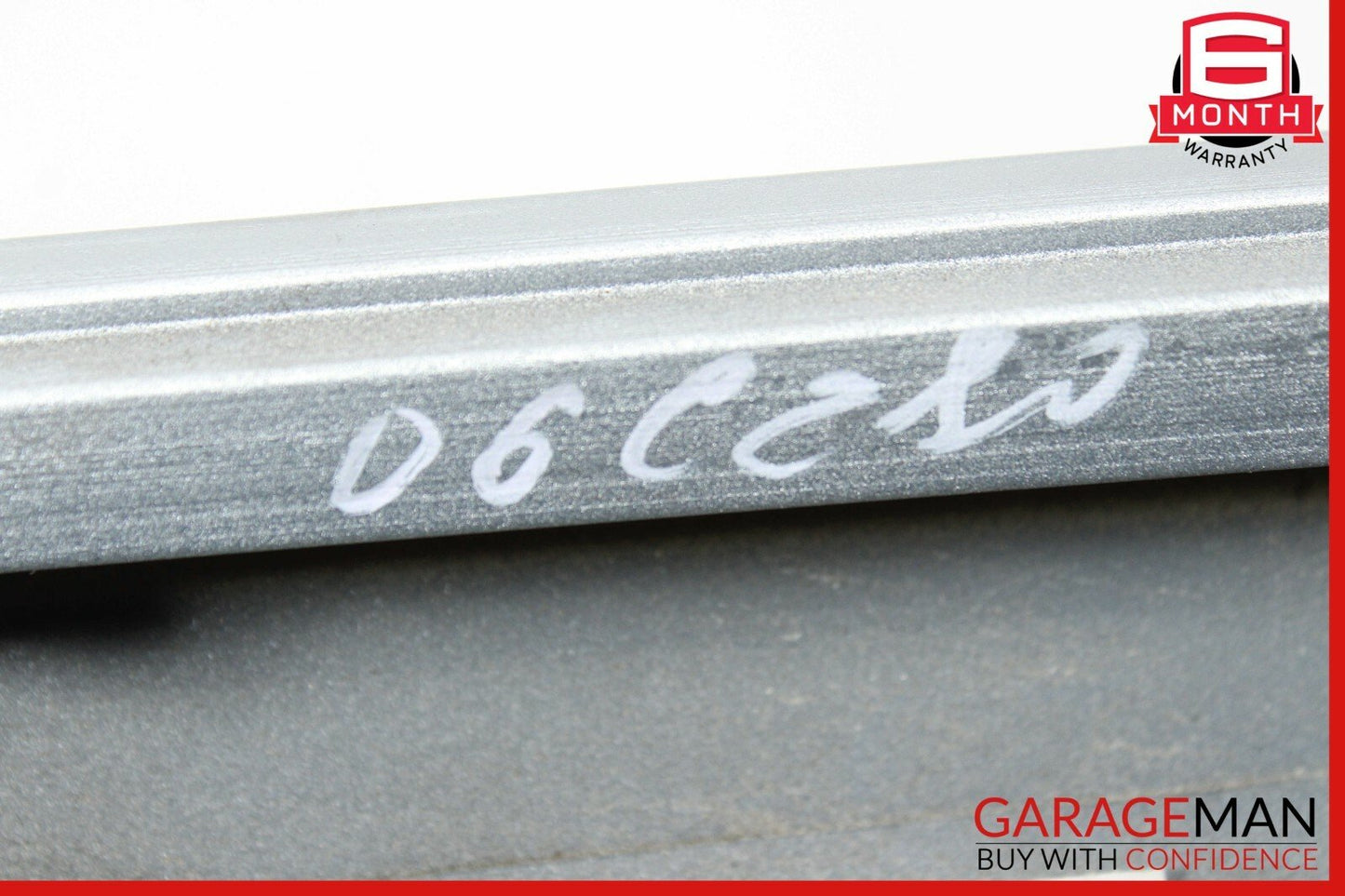 01-07 Mercedes W203 C230 C320 Base Left Side Skirt Molding Rocker Panel Silver