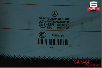 10-16 Mercedes W212 E350 E400 Sedan Rear Windshield Wind Shield Window Glass OEM