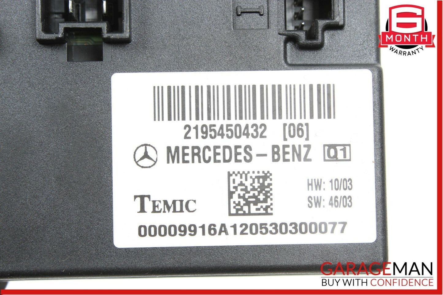 03-11 Mercedes W219 CLS500 Body Control Module Unit BCM BCU OEM