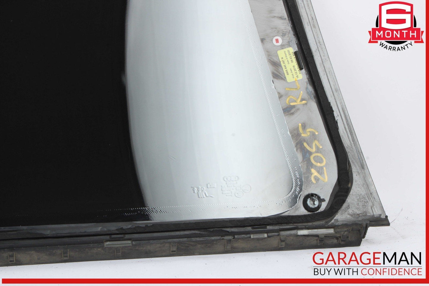 18-23 Audi S5 RS5 Rear Left Driver Side Quarter Window Glass 8W6845297 OEM