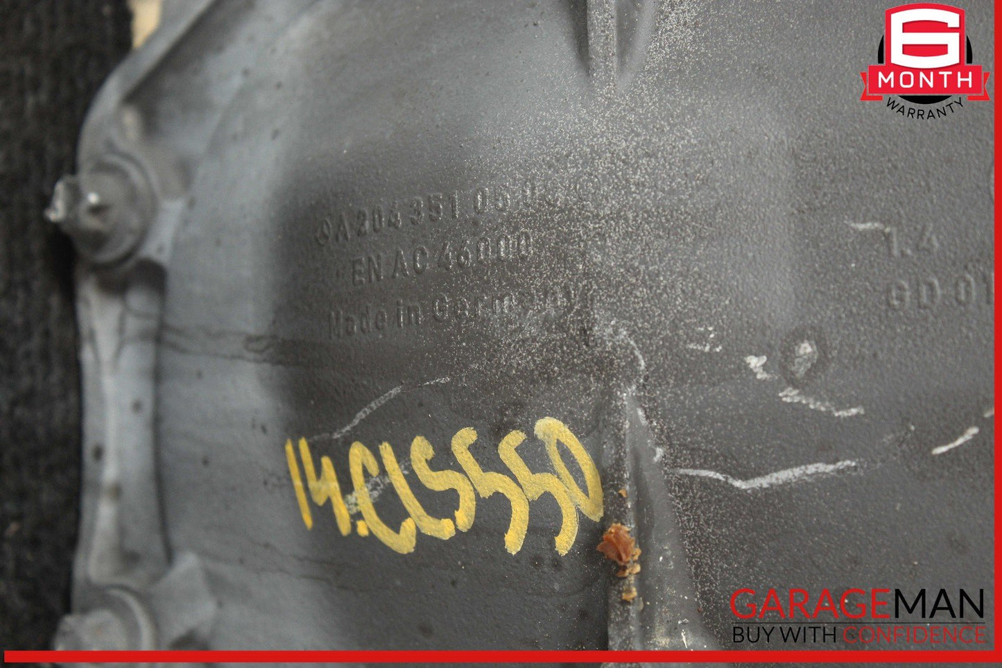 10-18 Mercedes W218 CLS550 E550 Rear Differential Diff Axle Carrier 2.47 OEM
