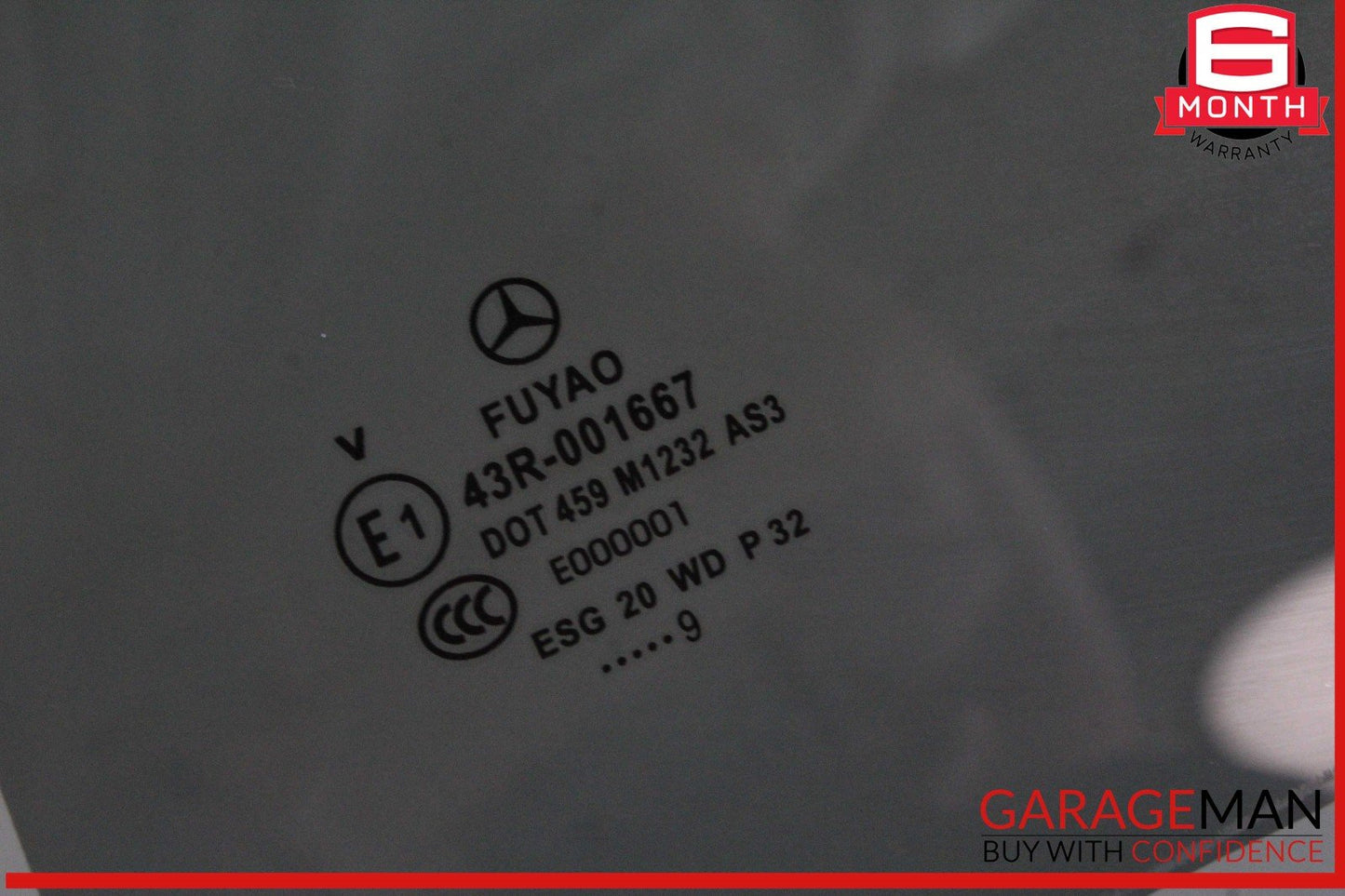 15-20 Mercedes X156 GLA250 GLA45 AMG Rear Left Side Door Window Glass OEM