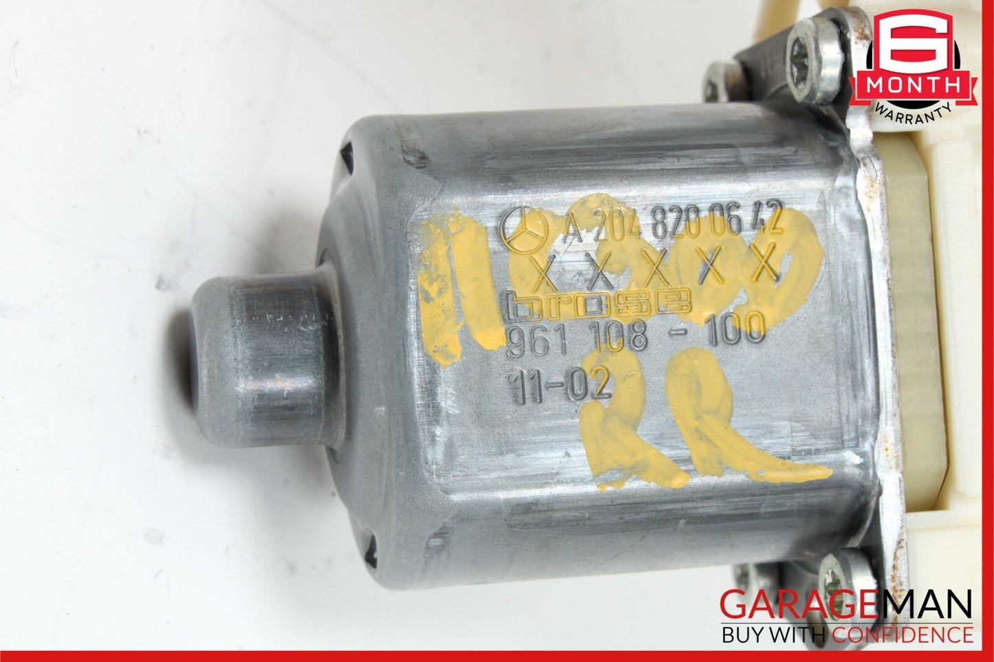 08-16 Mercedes W212 E350 GLK350 C300 Rear Right Door Window Regulator Motor