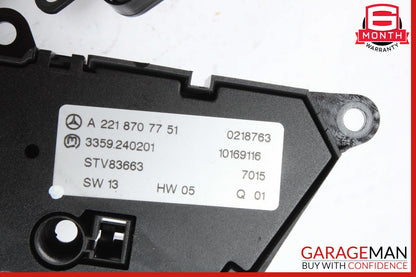 07-14 Mercedes W221 S550 CL550 Front Right Side Seat Control Switch OEM