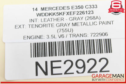 08-17 Mercedes W212 E350 E63 AMG Amplifier Amp Harman Becker 2129005213 OEM