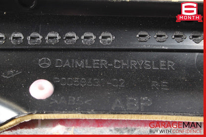 06-09 Mercedes W209 CLK350 Rear Right Interior Upper Door Quarter Panel Beige