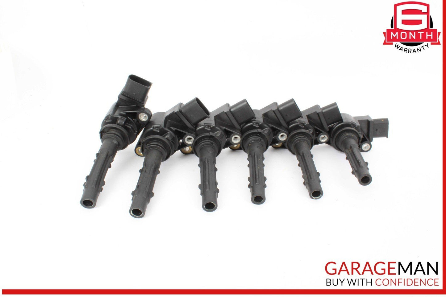05-13 Mercedes W211 E350 M272 Ignition Coil Spark Plug Set of 6 2729060060 OEM