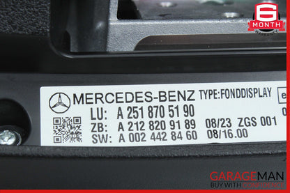 09-13 Mercedes X164 GL550 GL320 GL350 Left Headrest Screen Monitor Display OEM