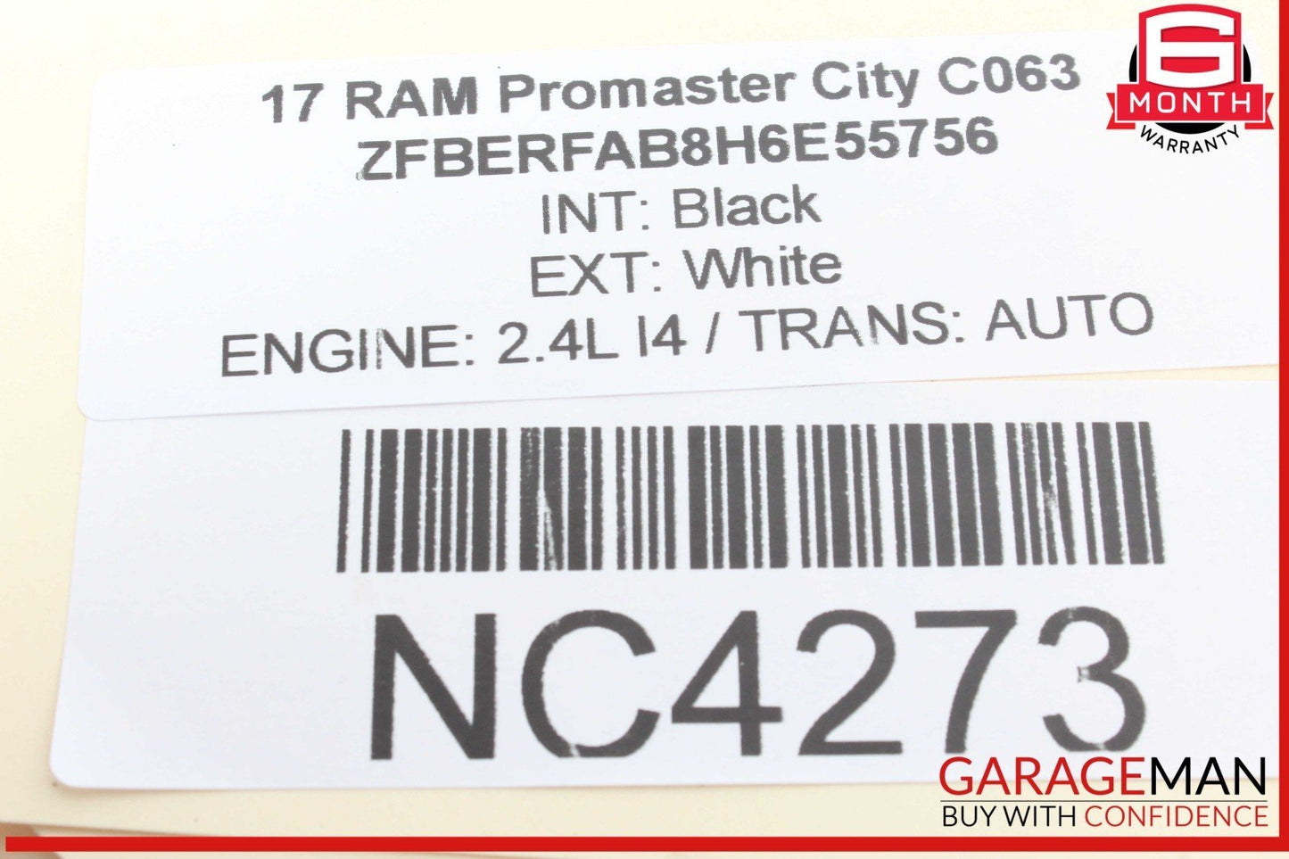 15-22 RAM Promaster City Rear Left or Right Side Suspension Lower Control Arm