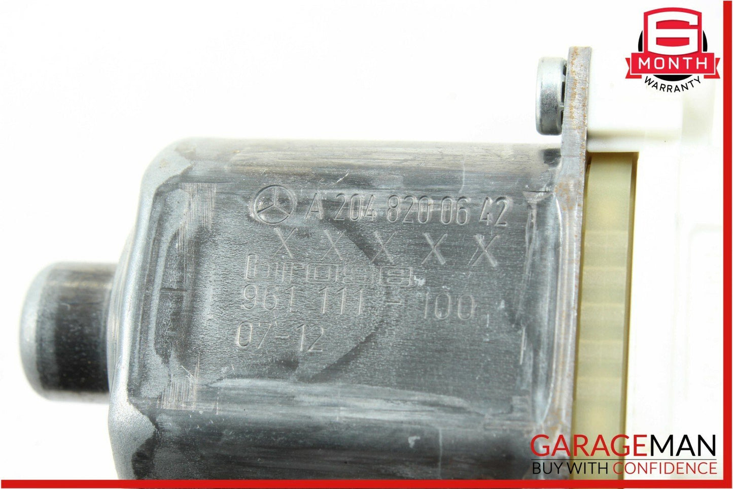 08-14 Mercedes W204 C300 Rear Right Side Door Window Regulator Motor Unit