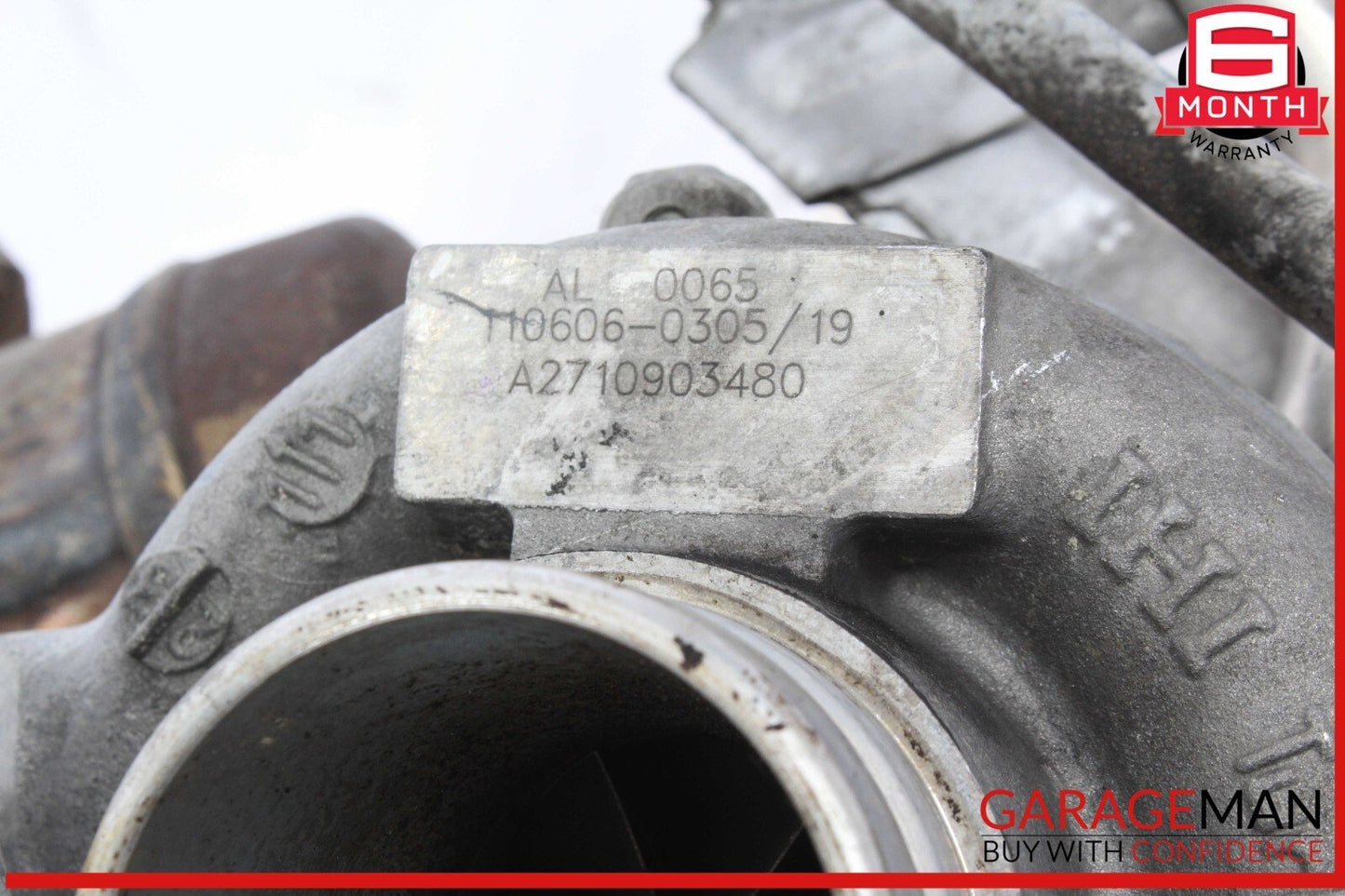 12-15 Mercedes W204 C250 SLK250 1.8L Turbo Turbocharger Manifold Assembly OEM