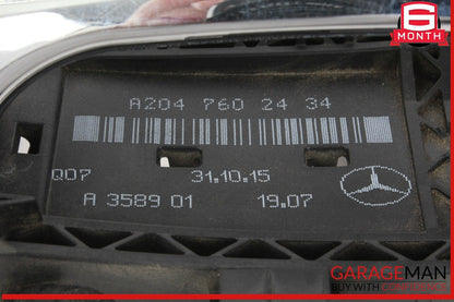 10-17 Mercedes W212 E350 Right Passenger Side Exterior Door Handle Black OEM