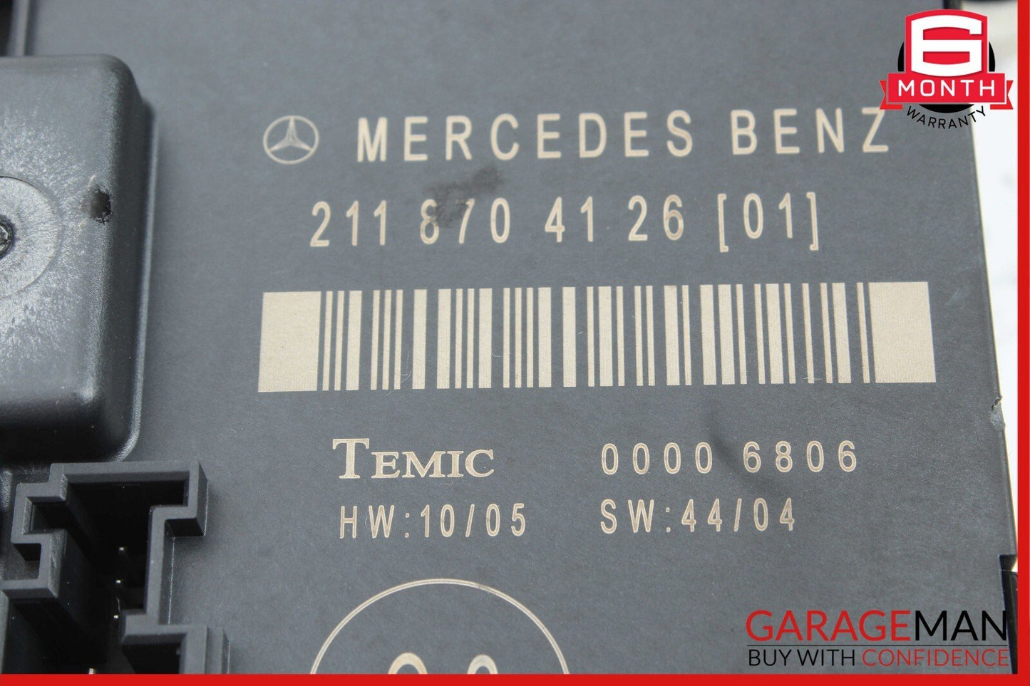 03-09 Mercedes W211 E350 E550 E63 AMG Rear Right Side Door Control Module Unit