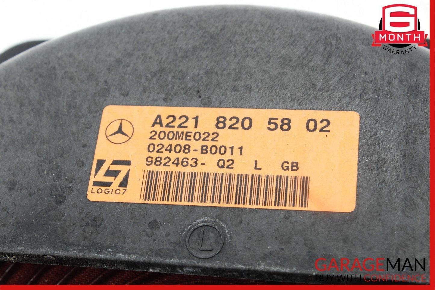 07-09 Mercedes W221 S550 S63 AMG Front Left Side Door Sound Speaker Logic 7 OEM