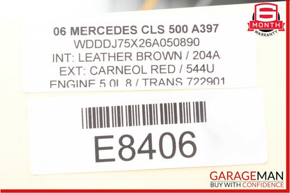 06-09 Mercedes W211 CLS500 CLS63 AMG Air Vacuum Pump Box OEM