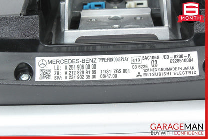 09-13 Mercedes  X164 GL450 ML550 Left / Right Headrest Screen Monitor Display