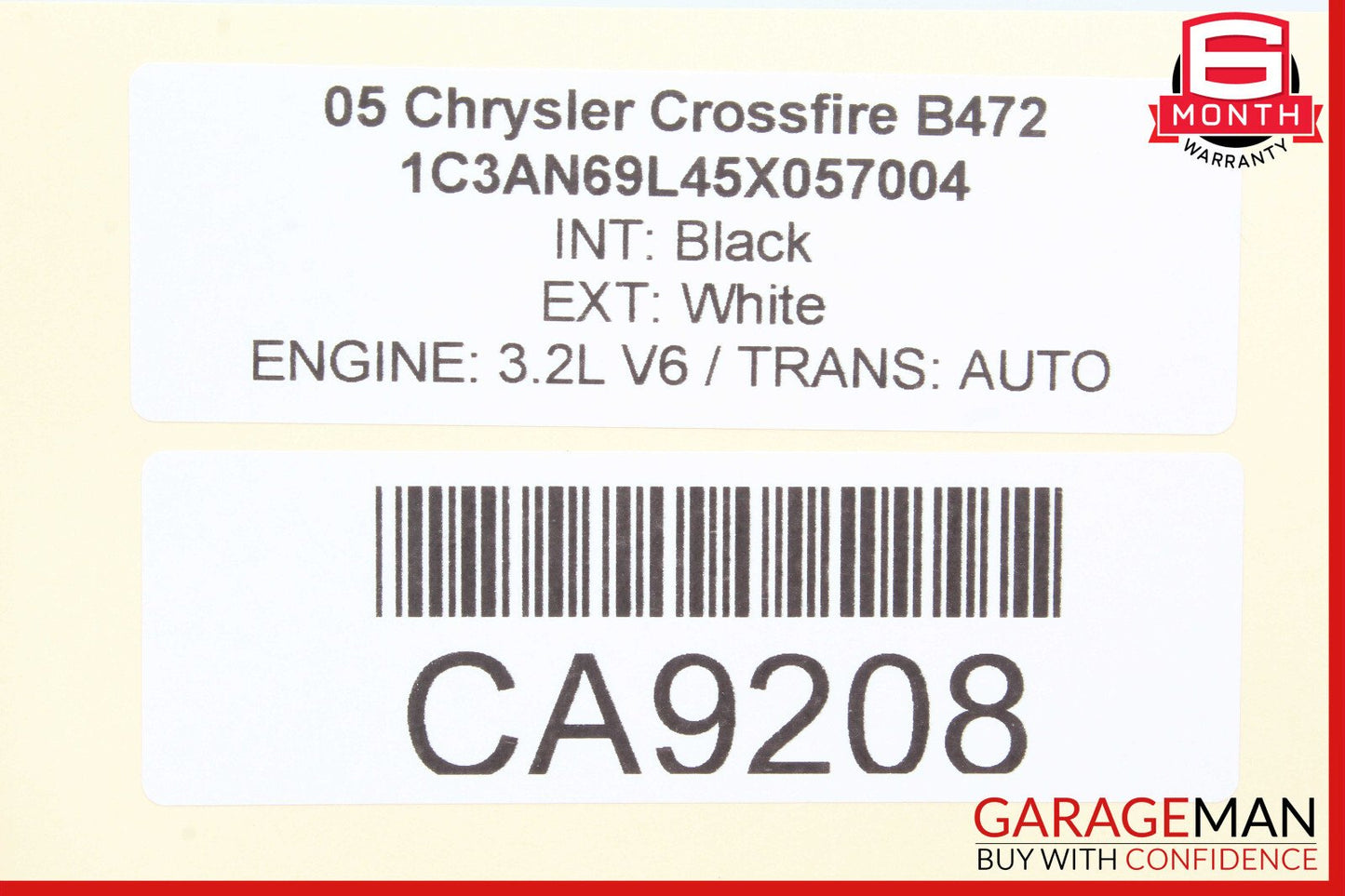 04-08 Chrysler Crossfire Rear Right or Left Lower Suspension Control Arm OEM