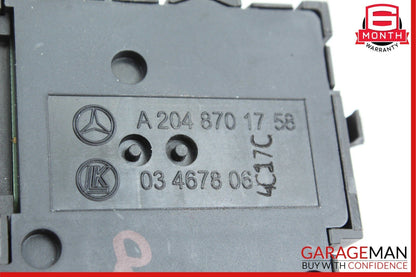 08-15 Mercedes W204 C250 C300 Front Right Passenger Seat Control Switch OEM