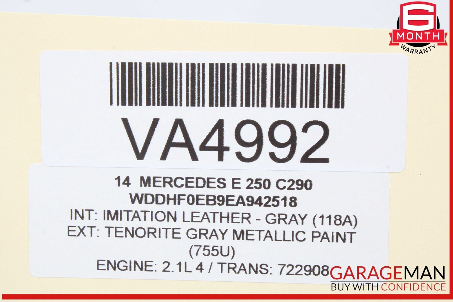 08-18 Mercedes W212 E250 C300 CLS550 Front Left Side Door Control Module OEM
