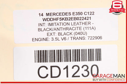 12-16 Mercedes W212 E350 E400 RWD Electric Power Steering Rack & Pinion OEM