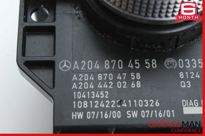 08-12 Mercedes W204 C300 GLK350 Console Command Controller Knob Multi Switch OEM