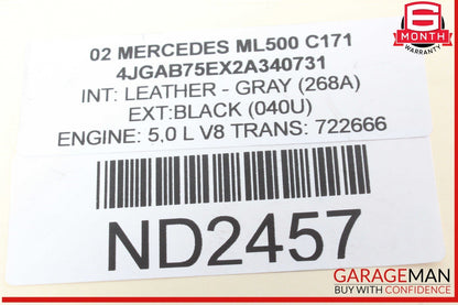 98-05 Mercedes W163 ML500 ML430 Front Drive Shaft Driveshaft Axle OEM